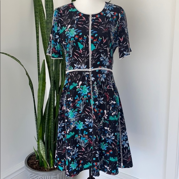 The Kooples Dresses & Skirts - The Kooples Silk Floral Dress- Like New!!!